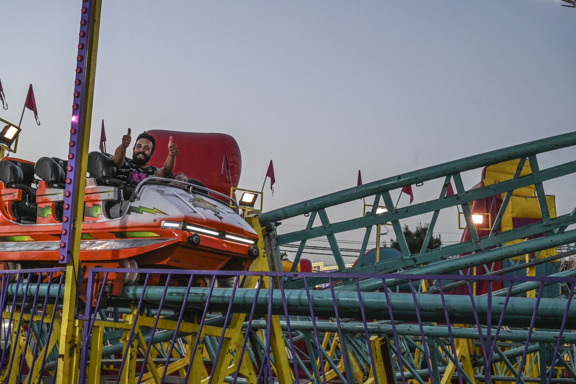 Así fue la primera noche de feria en Badajoz