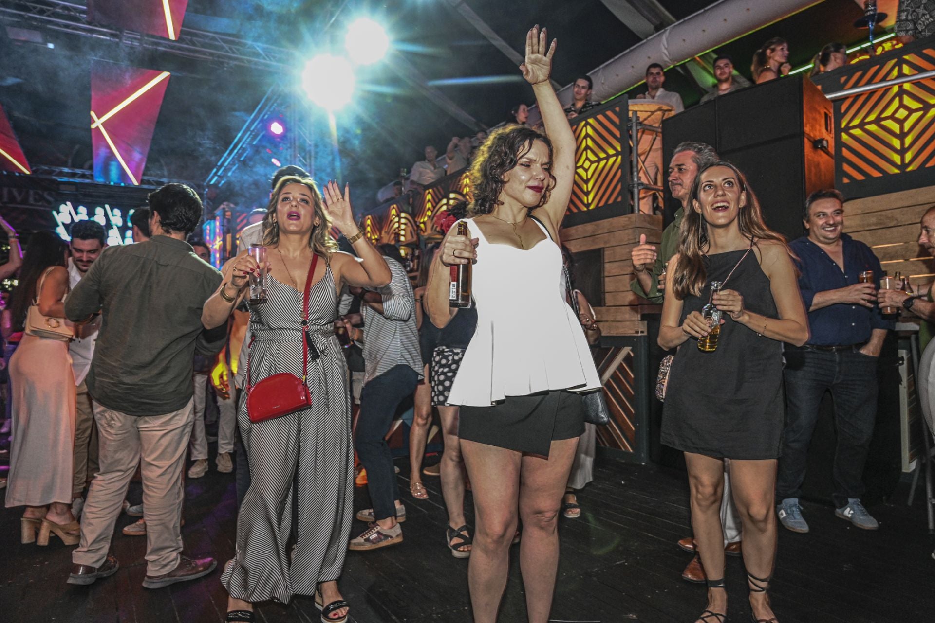 Así fue la primera noche de feria en Badajoz