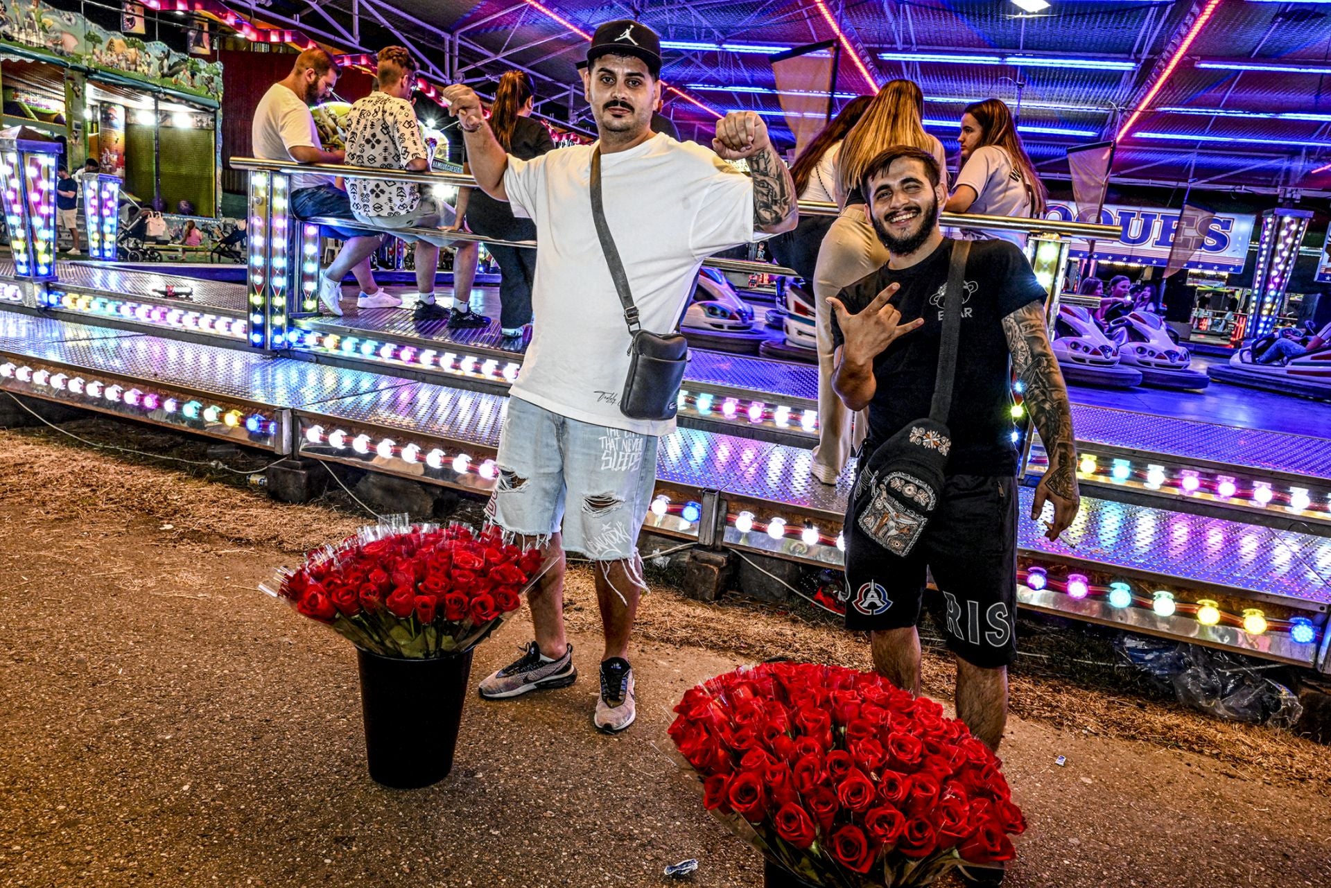 Así fue la primera noche de feria en Badajoz