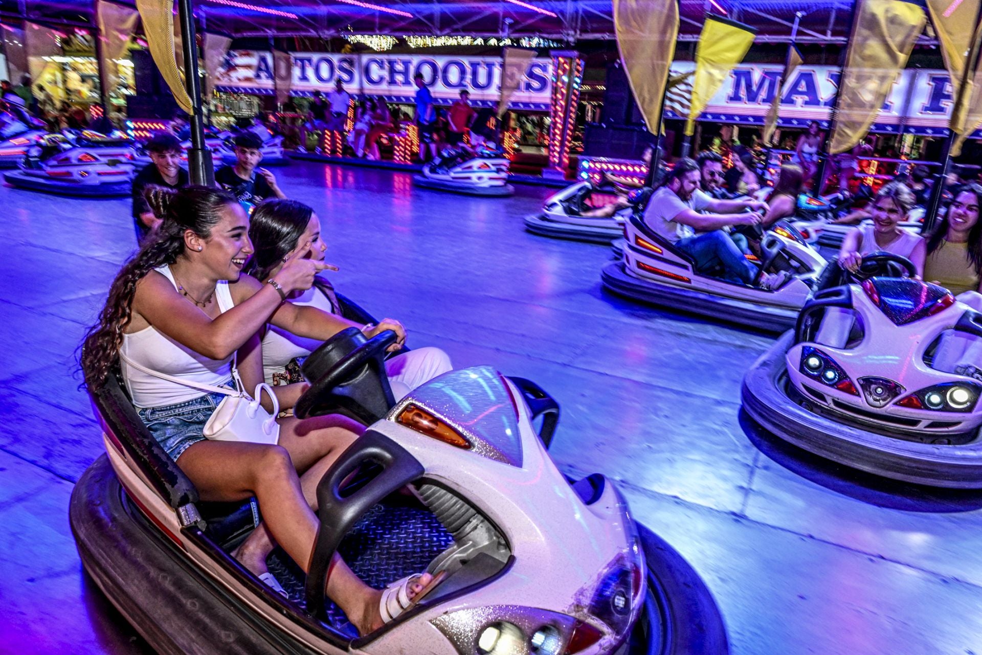 Así fue la primera noche de feria en Badajoz
