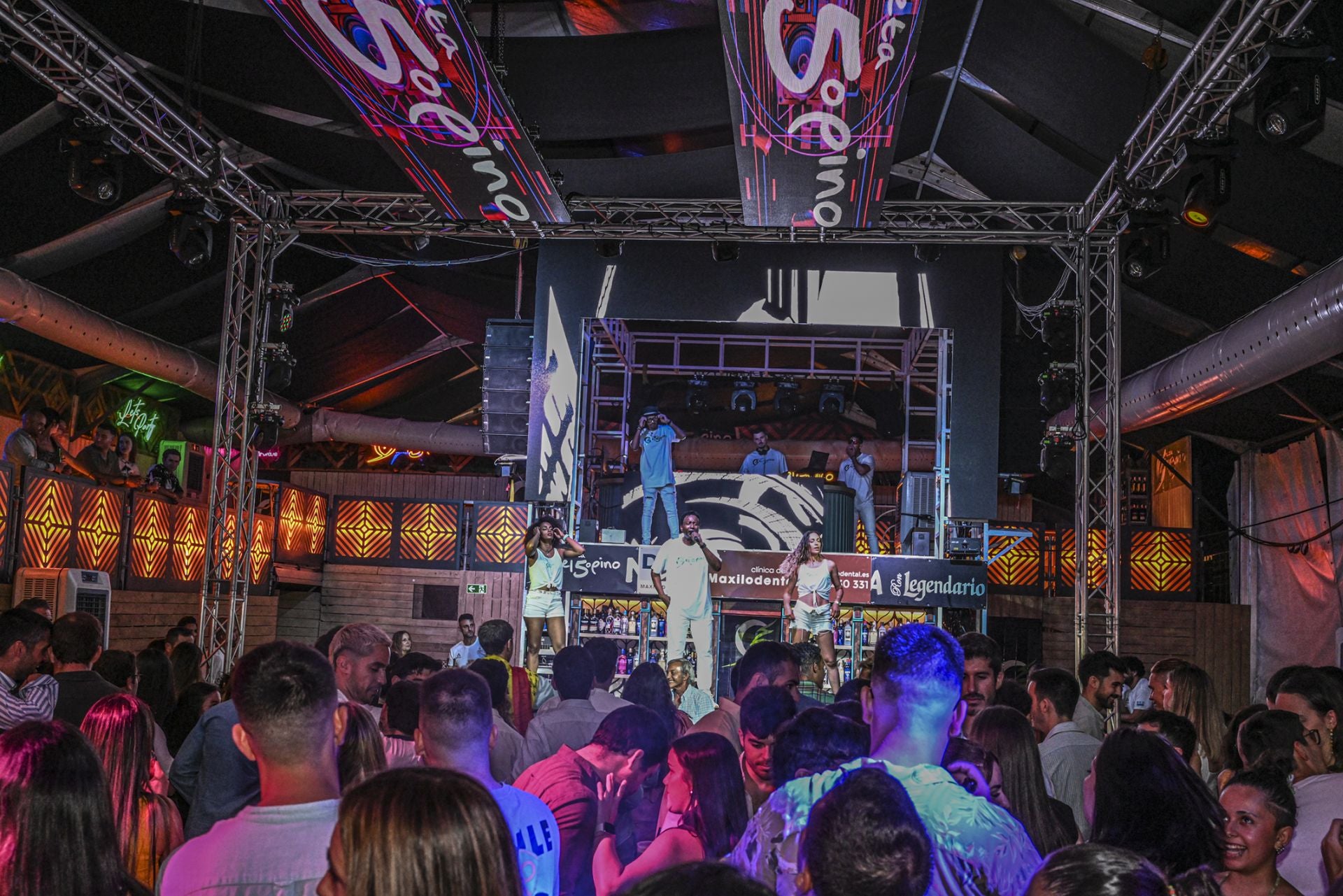 Así fue la primera noche de feria en Badajoz