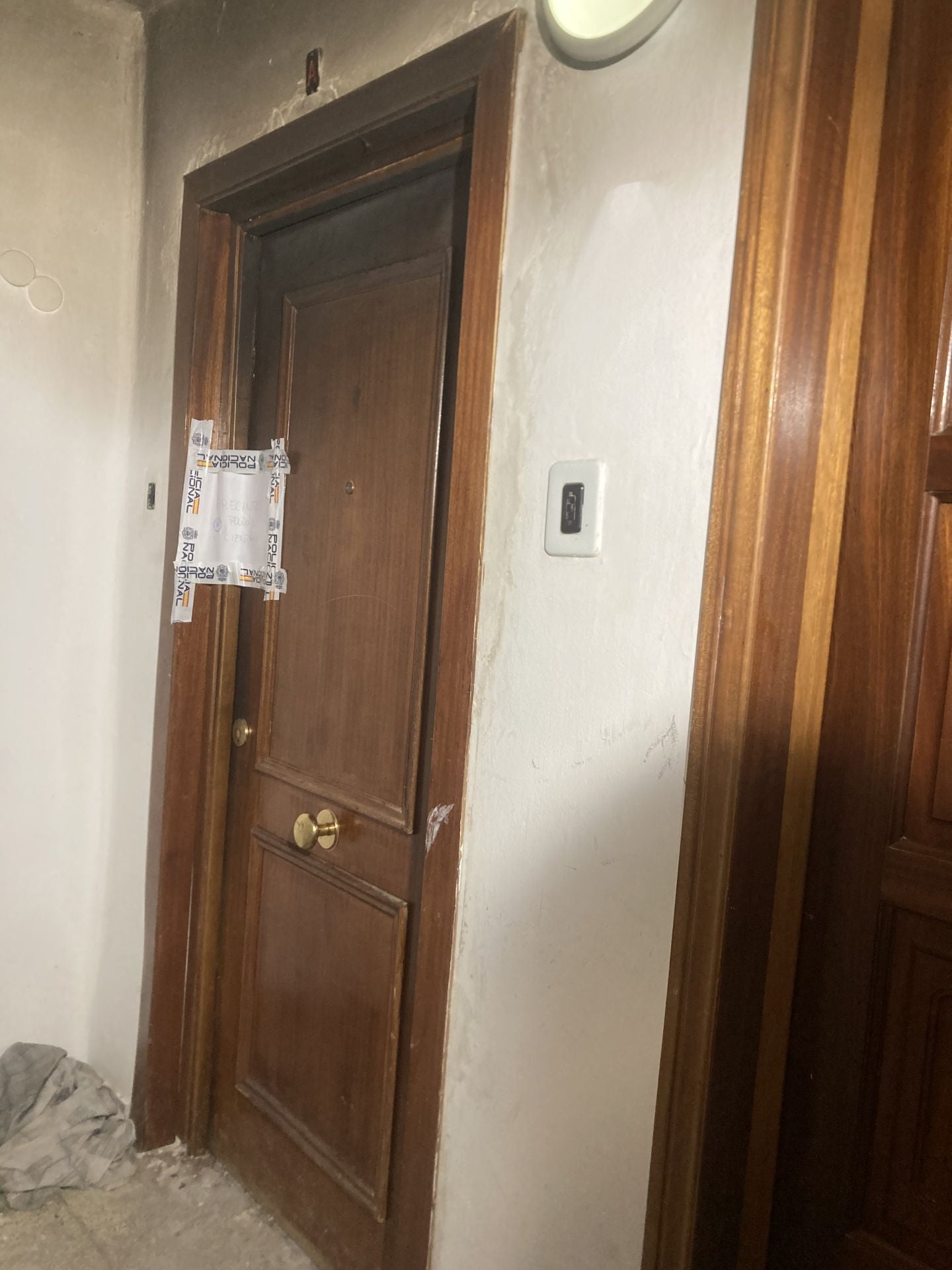 Así ha quedado la vivienda de Mérida afectada por un incendio