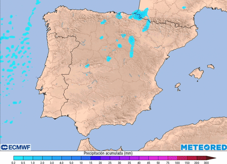 Inicio de semana marcado por una dana que trae a Extremadura agua, tormentas y bajada de temperaturas