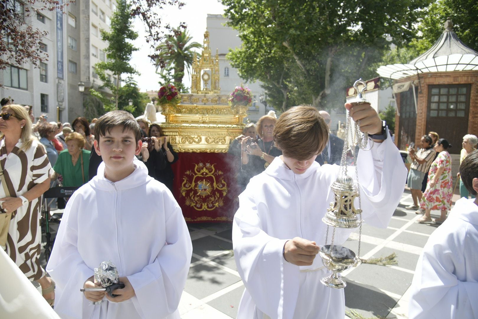 Fotos | Procesión en Badajoz por el día del Corpus