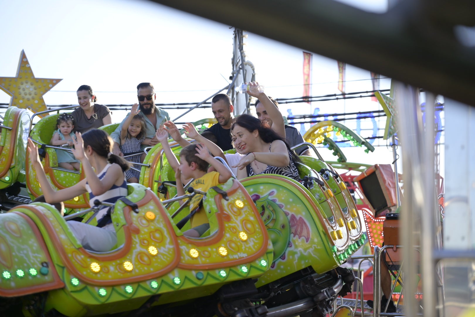 Fotos | Los pequeños disfrutan de la feria en el Día del Niño