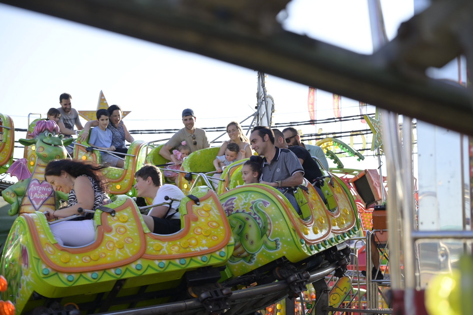 Fotos | Los pequeños disfrutan de la feria en el Día del Niño