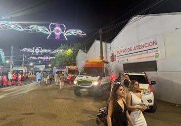 Cruz Roja atiende 90 incidencias en la noche del sábado de la Feria de San Juan en Badajoz