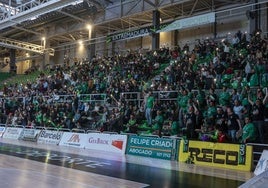 El Cáceres espera contar con el mismo ambiente en el Multiusos que la pasada temporada.
