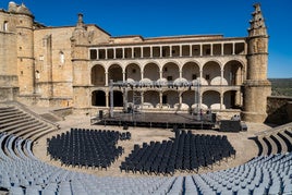 Conventual de San Benito, donde tendra lugar el festival