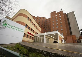 Hospital San Pedro de Alcántara de Cáceres, donde trabaja como pediatra la demandante.