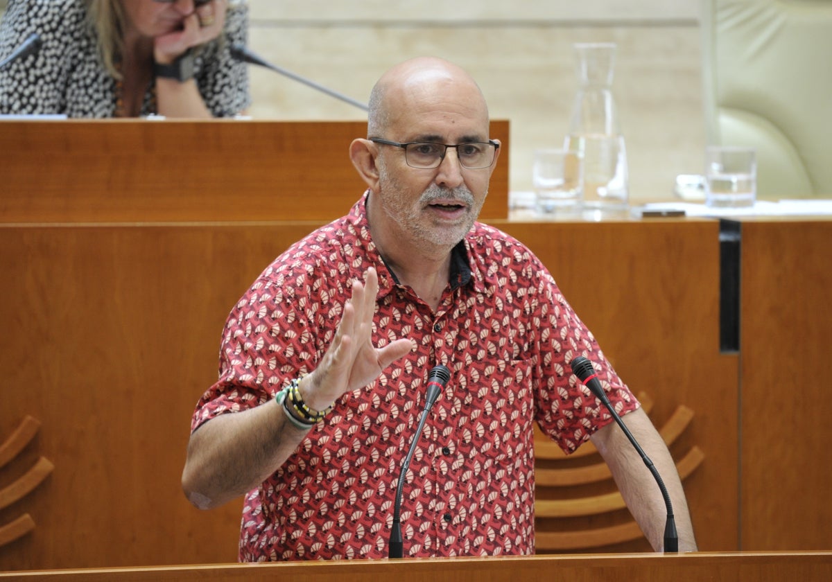 El diputado de Unidas por Extremadura, José Antonio González Frutos.