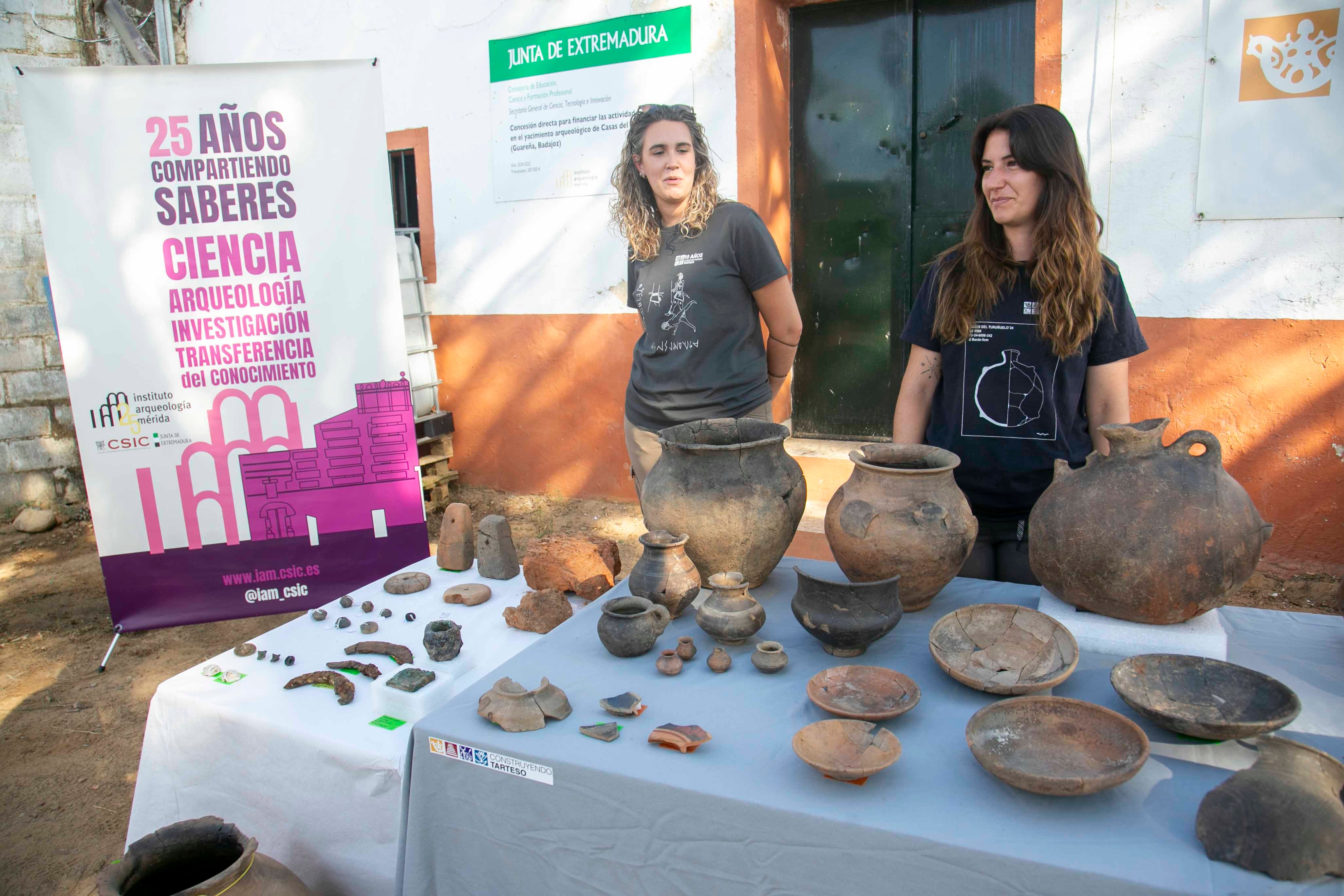Descubrimientos en la excavación en el yacimiento de Casas del Turuñuelo