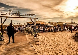 Imagen del conocido chiringuito Casa Diego Canaleta