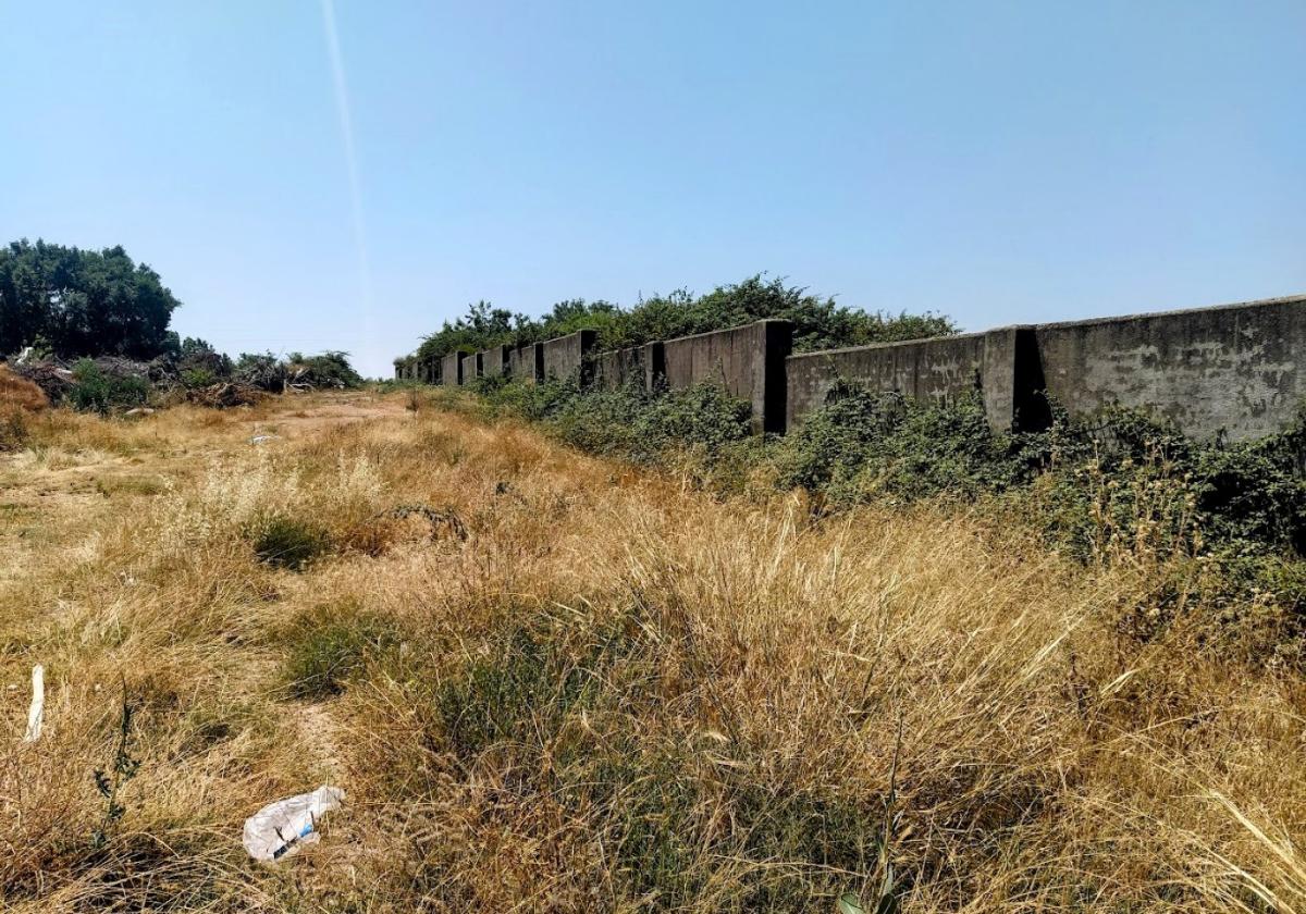 Paraje de Prado valle donde se construirá la helisuperficie.