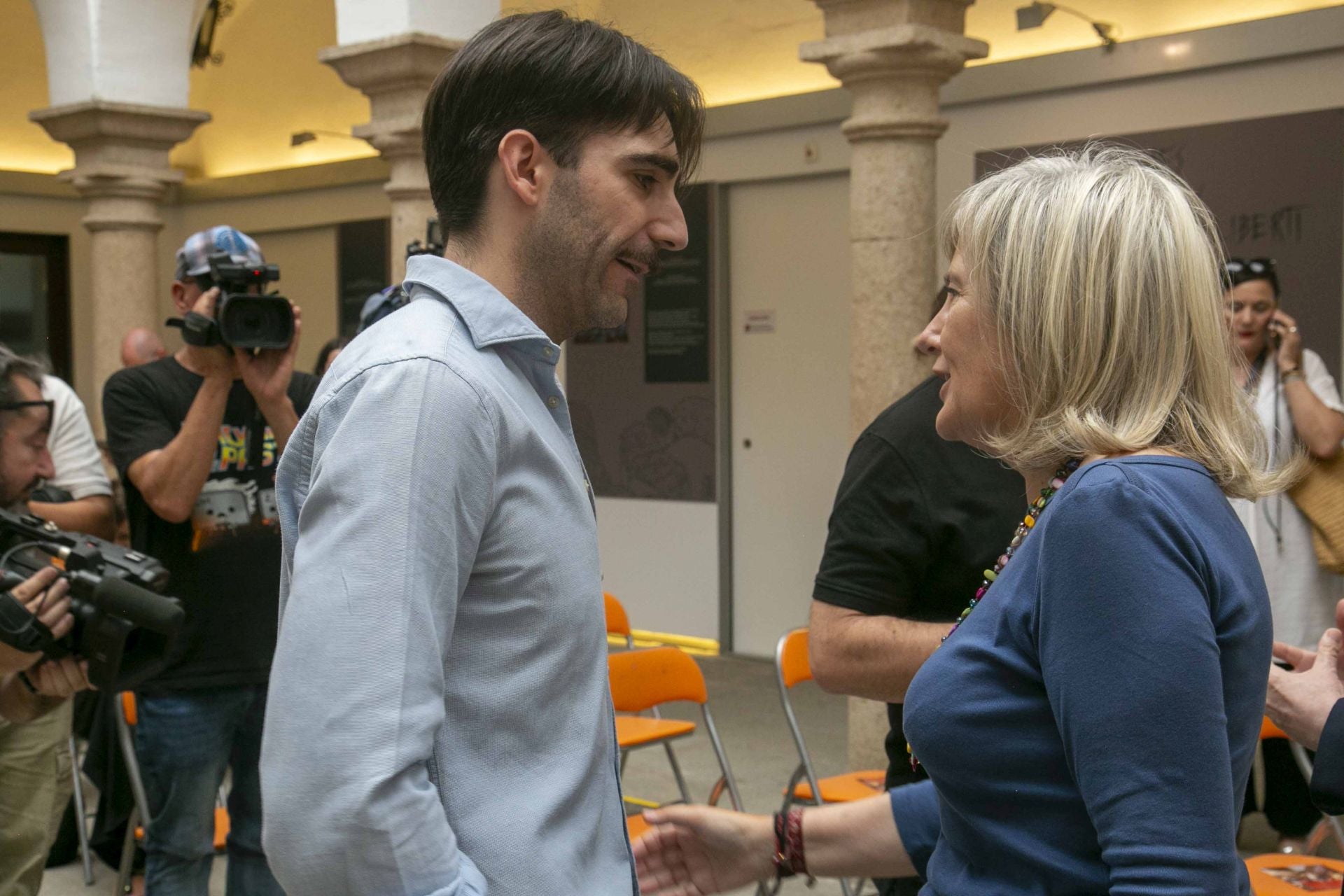 Así ha sido la presentación de la obra 'Alejandro y el eunuco persa'