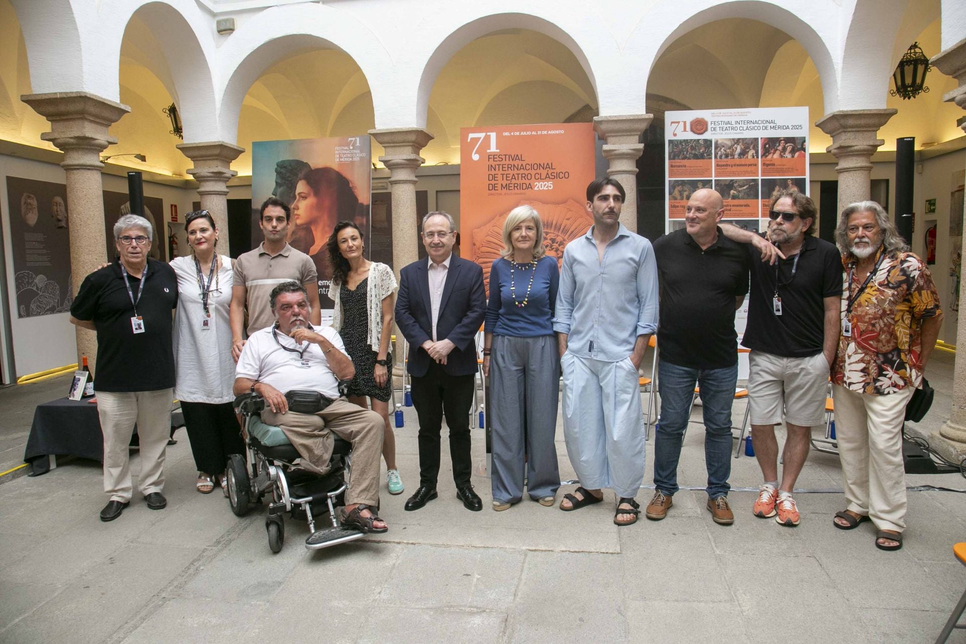 Así ha sido la presentación de la obra 'Alejandro y el eunuco persa'