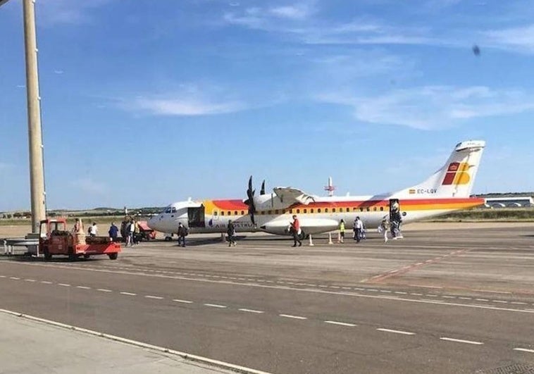 Air Nostrum cancela los vuelos entre Badajoz y Madrid previstos para la mañana de este lunes