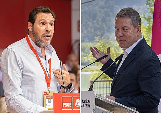 Óscar Puente y Emiliano García-Page