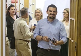 Santiago Amaro, portavoz del Grupo Municipal Popular.