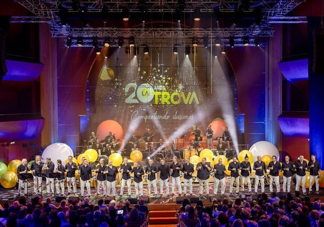 El grupo La Trova, en una actuación.