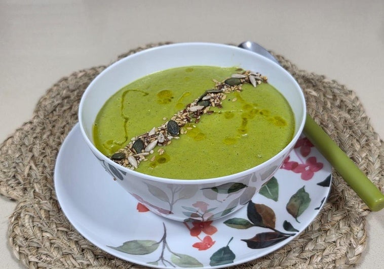 Crema fría de calabacín