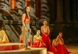 Imágenes de la obra de teatro.