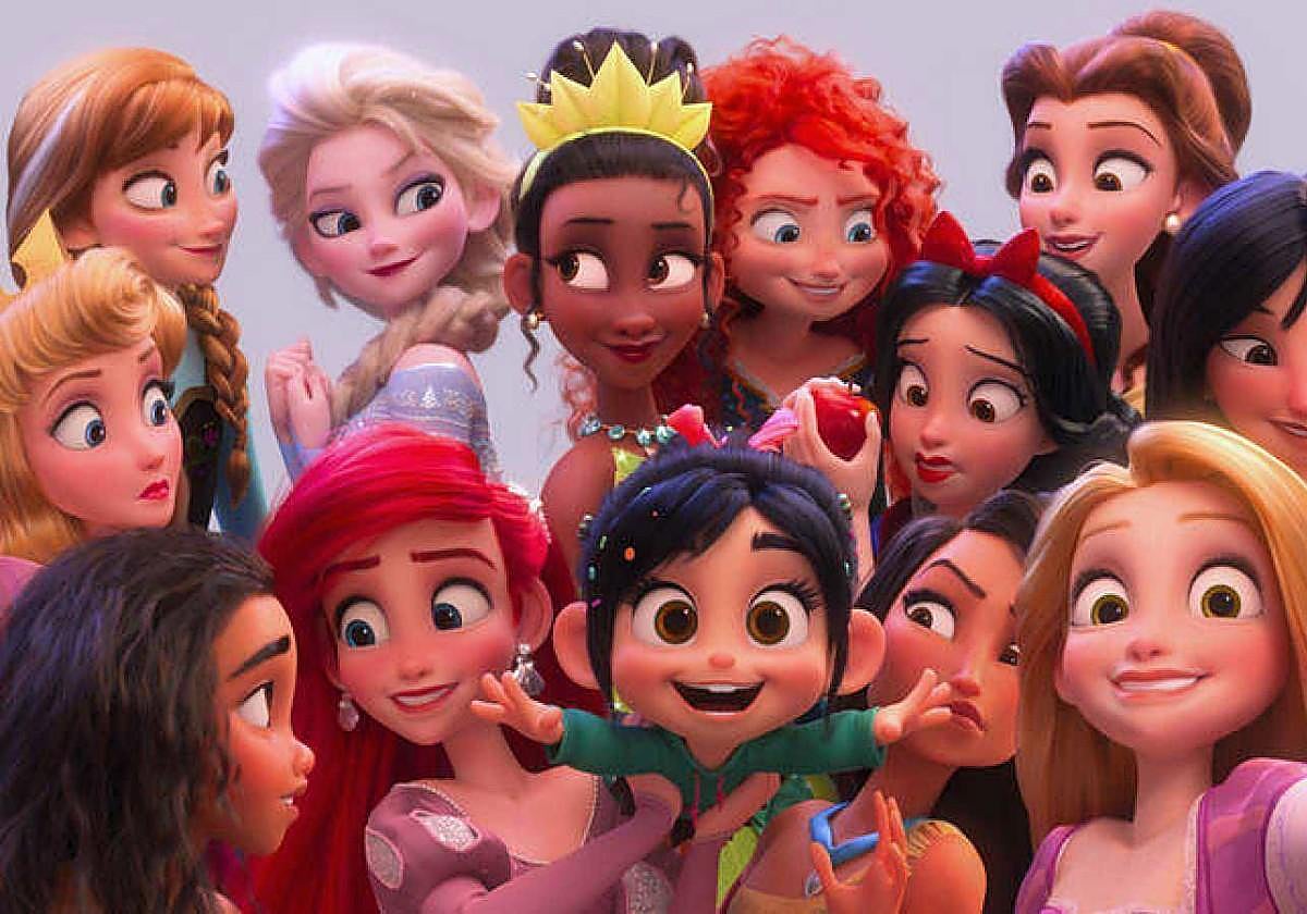 Imagen de las princesas Disney.