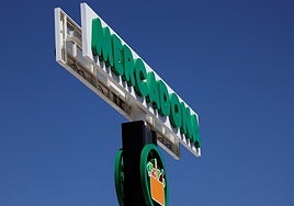 Cartel corporativo de Mercadona