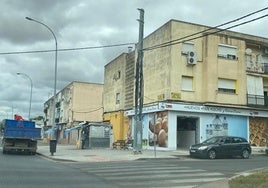 Cruce entre las avenida Padre Tacoronte y Sol de Badajoz, calles en las que se han llevado a cabo registros.