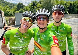 Natalia Fischer, María Reyes Murillo y Raúl Rodríguez, del Ecopilas.