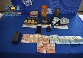 Sustancias incautadas