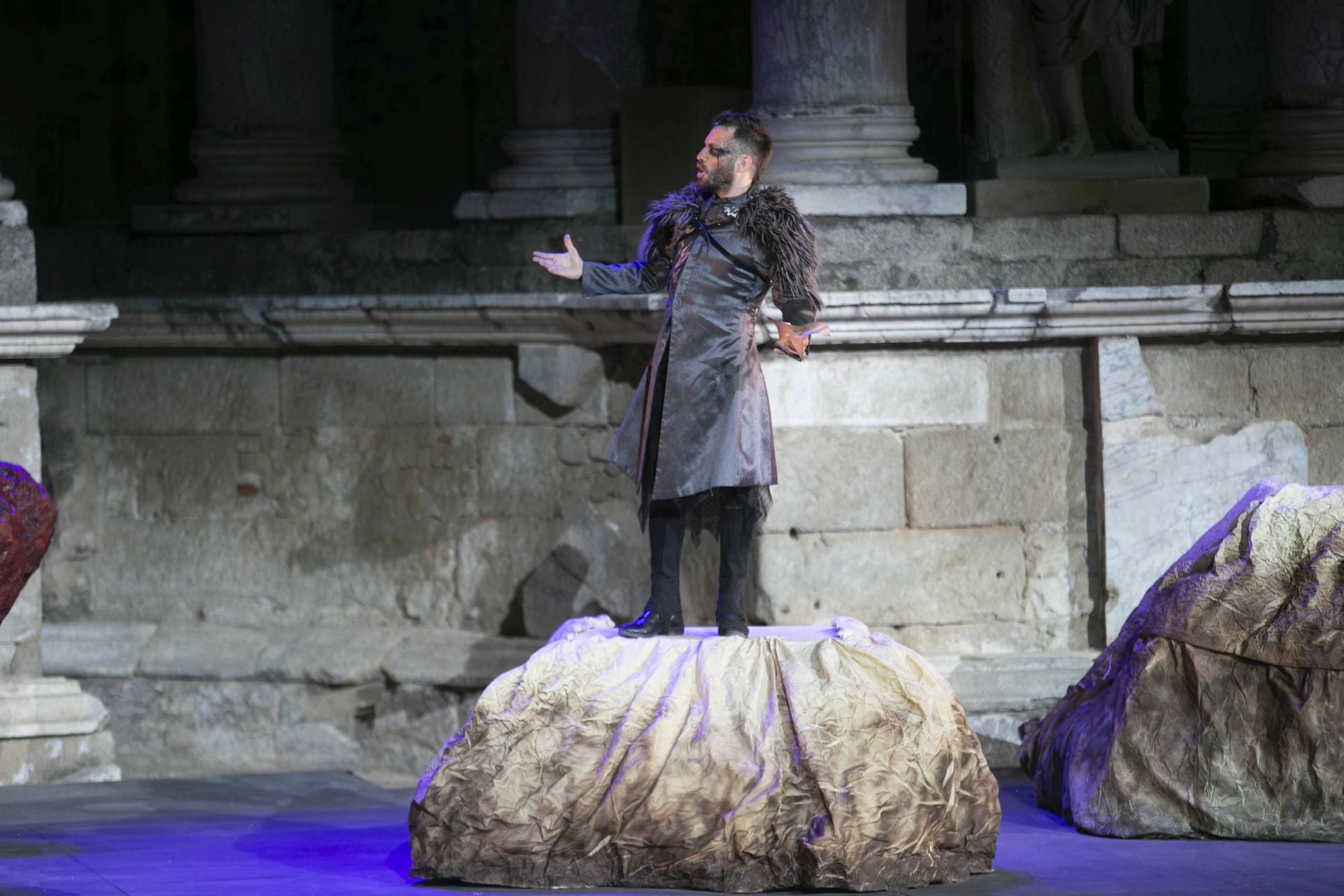 &#039;Ifigenia&#039; clama contra el fin de la violencia en el Teatro Romano de Mérida