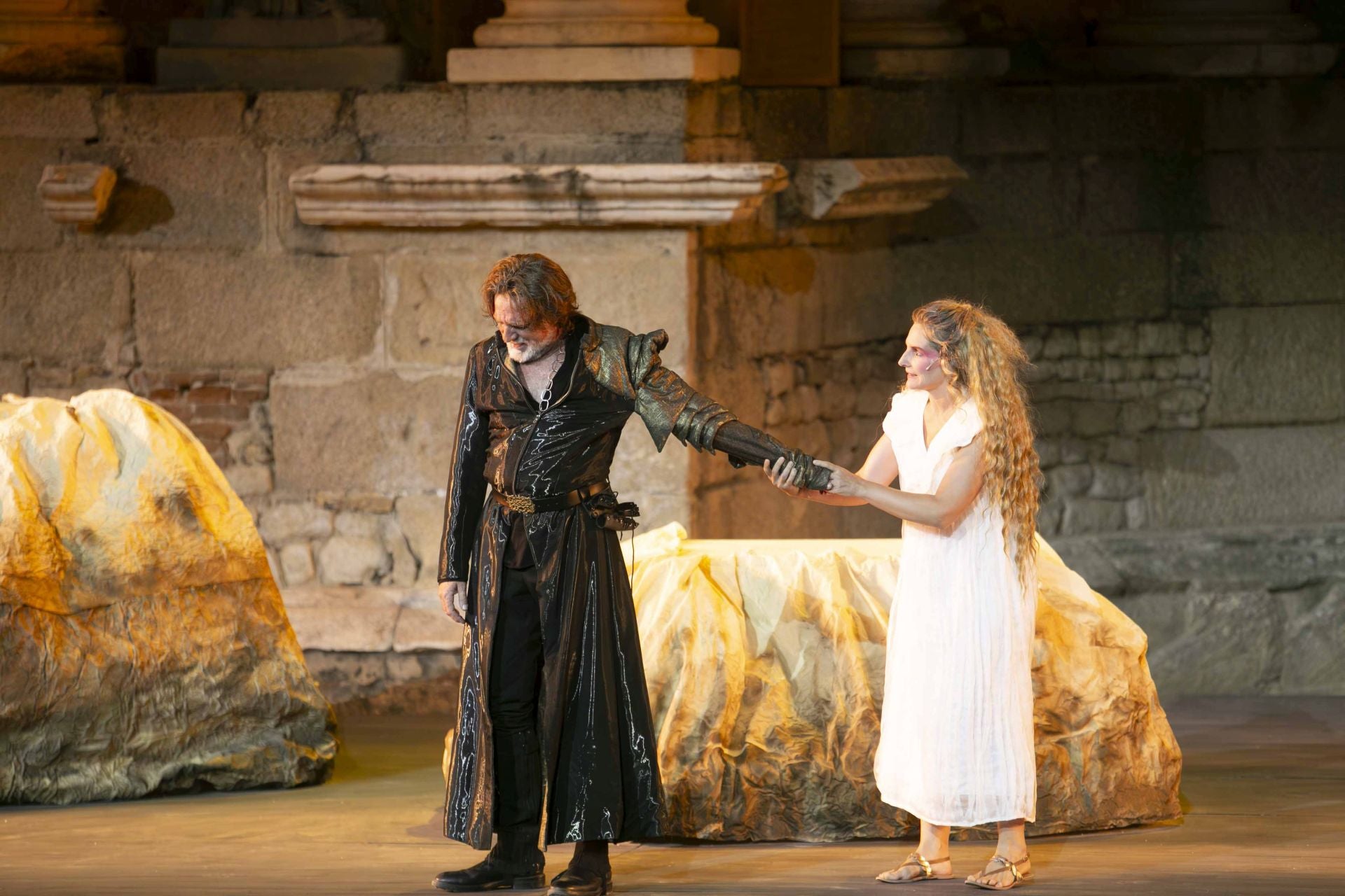 &#039;Ifigenia&#039; clama contra el fin de la violencia en el Teatro Romano de Mérida