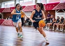 Inés Ramos durante su etapa en el Esgueira de Aveiro.