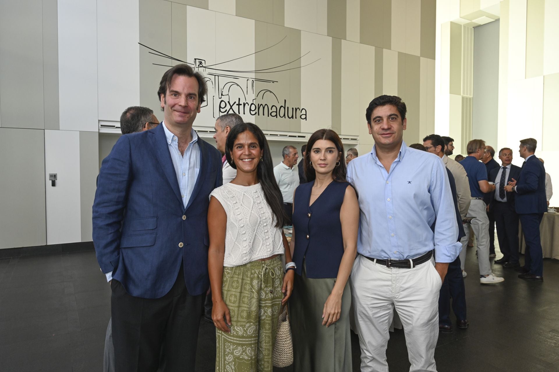 Jaime Guidilla, Pilar Bardají, Paula Álvarez y Jesús Bardají. 