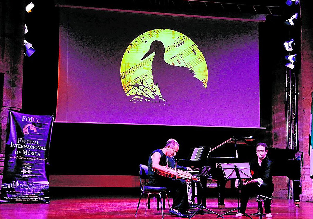 Imagen de un concierto de una edición del festival en el auditorio San Francisco.