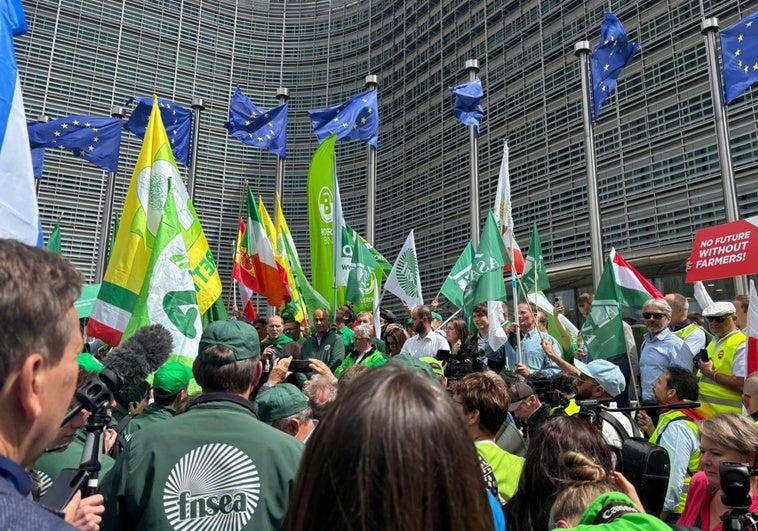 El campo extremeño se rebela contra los recortes en la PAC previstos por Bruselas