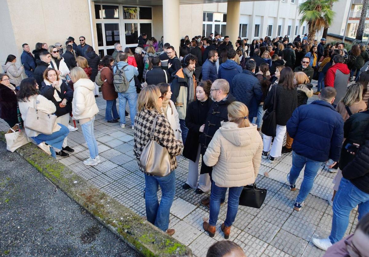 Examen MIR en la Escuela Politécnica de Cáceres en 2024.