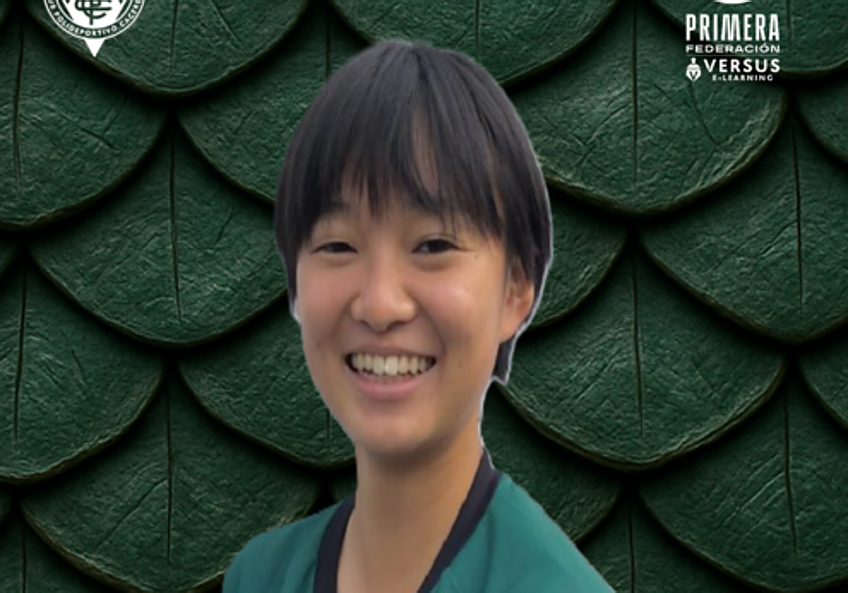 Cartel de anuncio del fichaje de Aya Hotsumi