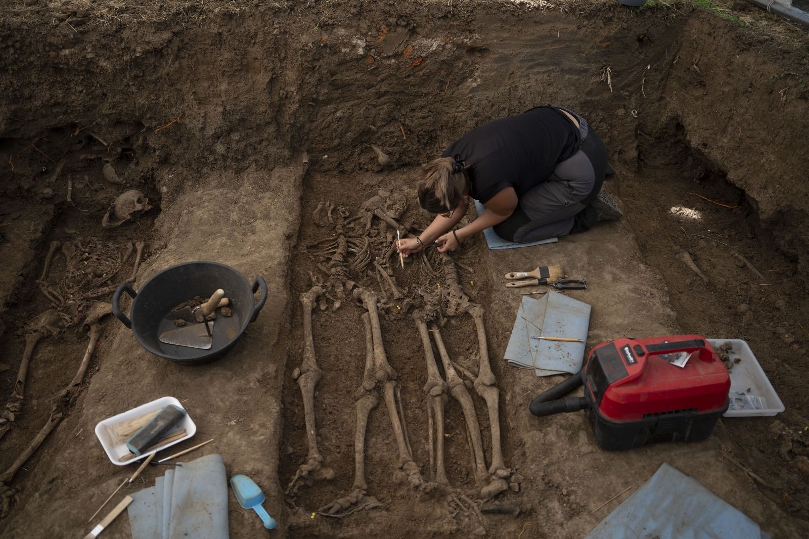 Fotos | Estas son las fosas exhumadas en Bodonal de la Sierra