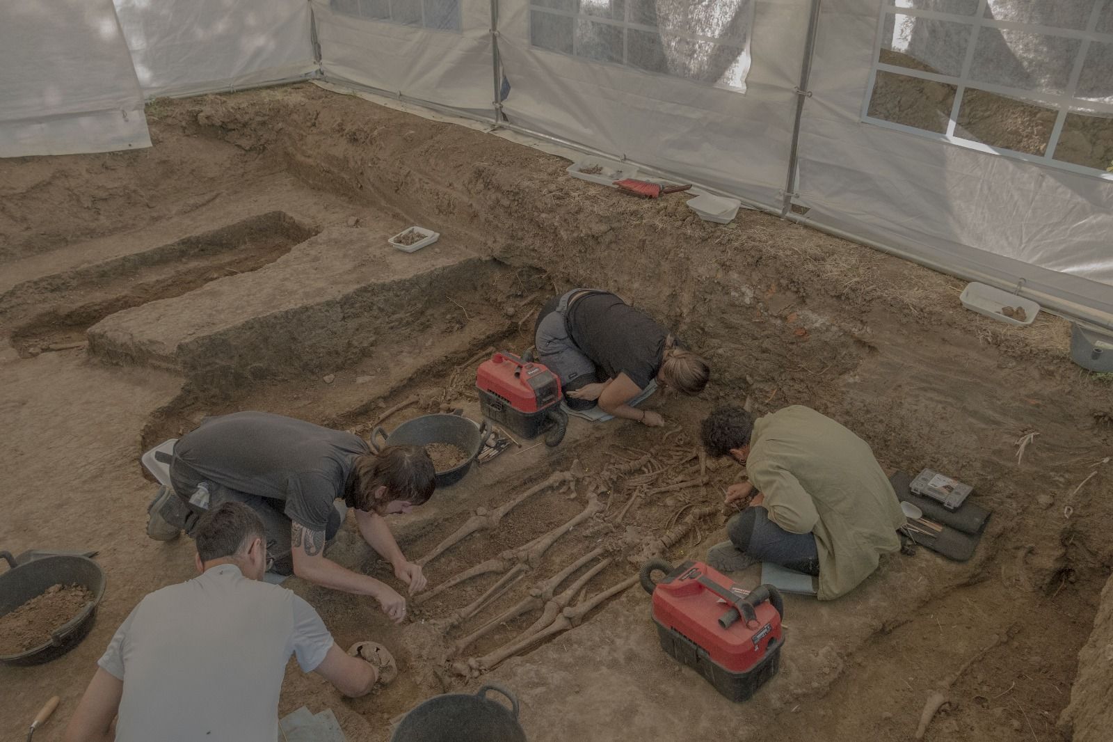 Fotos | Estas son las fosas exhumadas en Bodonal de la Sierra