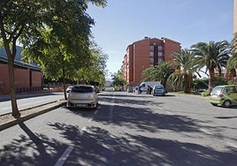 Foto de archivo de la calle Ródano de Aldea Moret, en donde se produjeron los hechos.