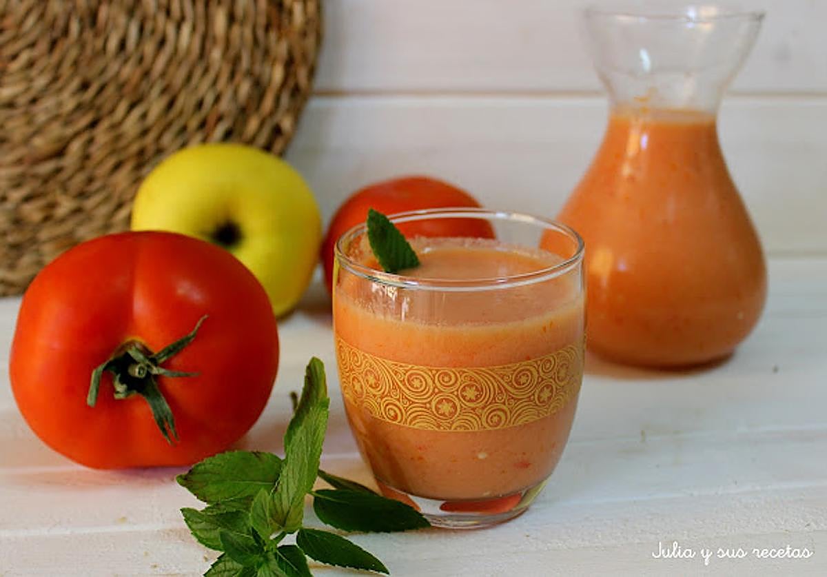 Gazpacho con manzana