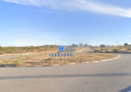 Zona donde ocurrió el accidente