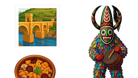 De las migas al puente romano de Alcántara: Extremadura ya tiene sus propios emojis