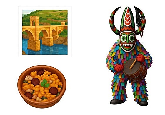 De las migas al puente romano de Alcántara: Extremadura ya tiene sus propios emojis