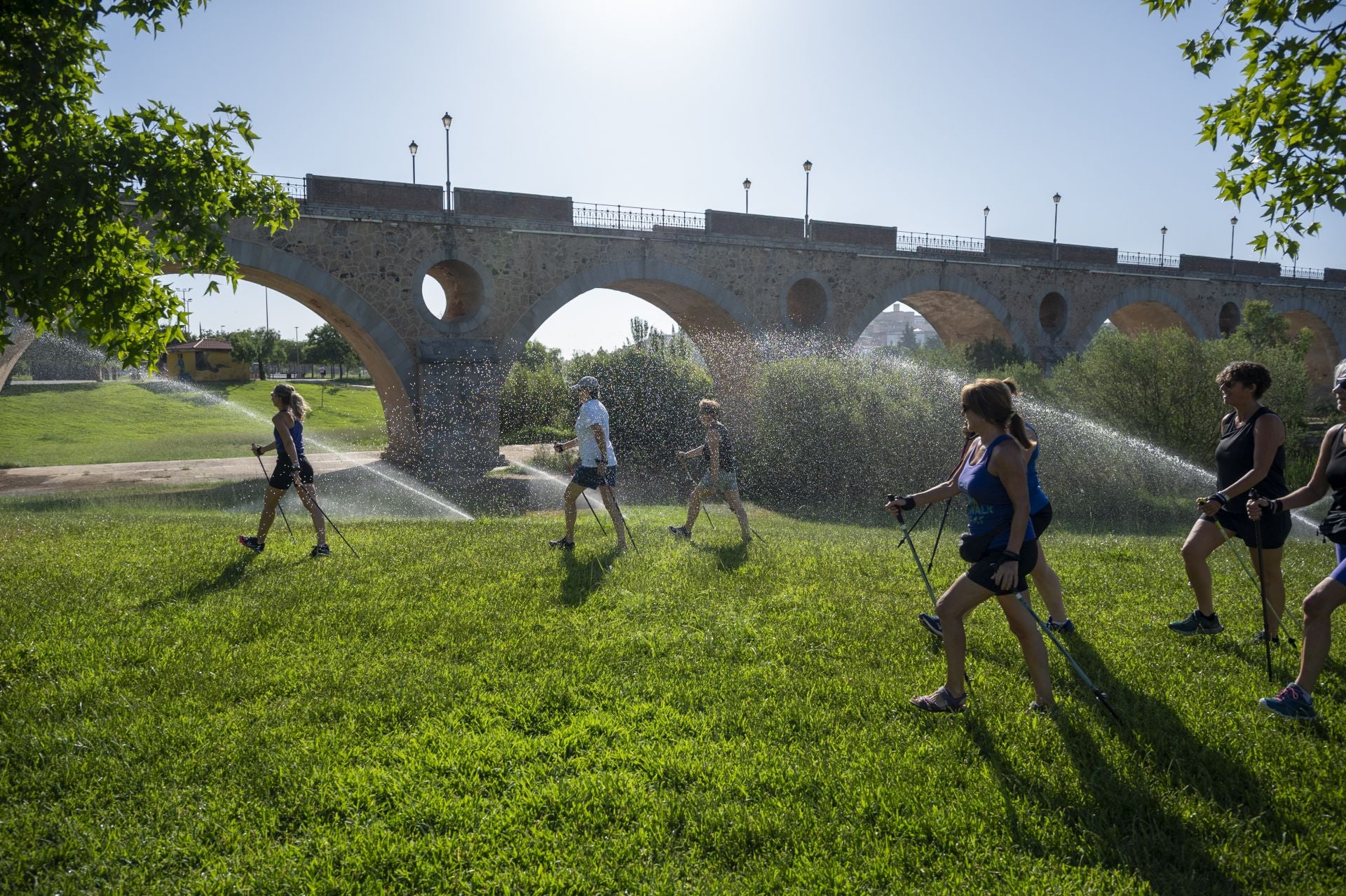 Fotos | Así practica Badajoz la marcha nórdica