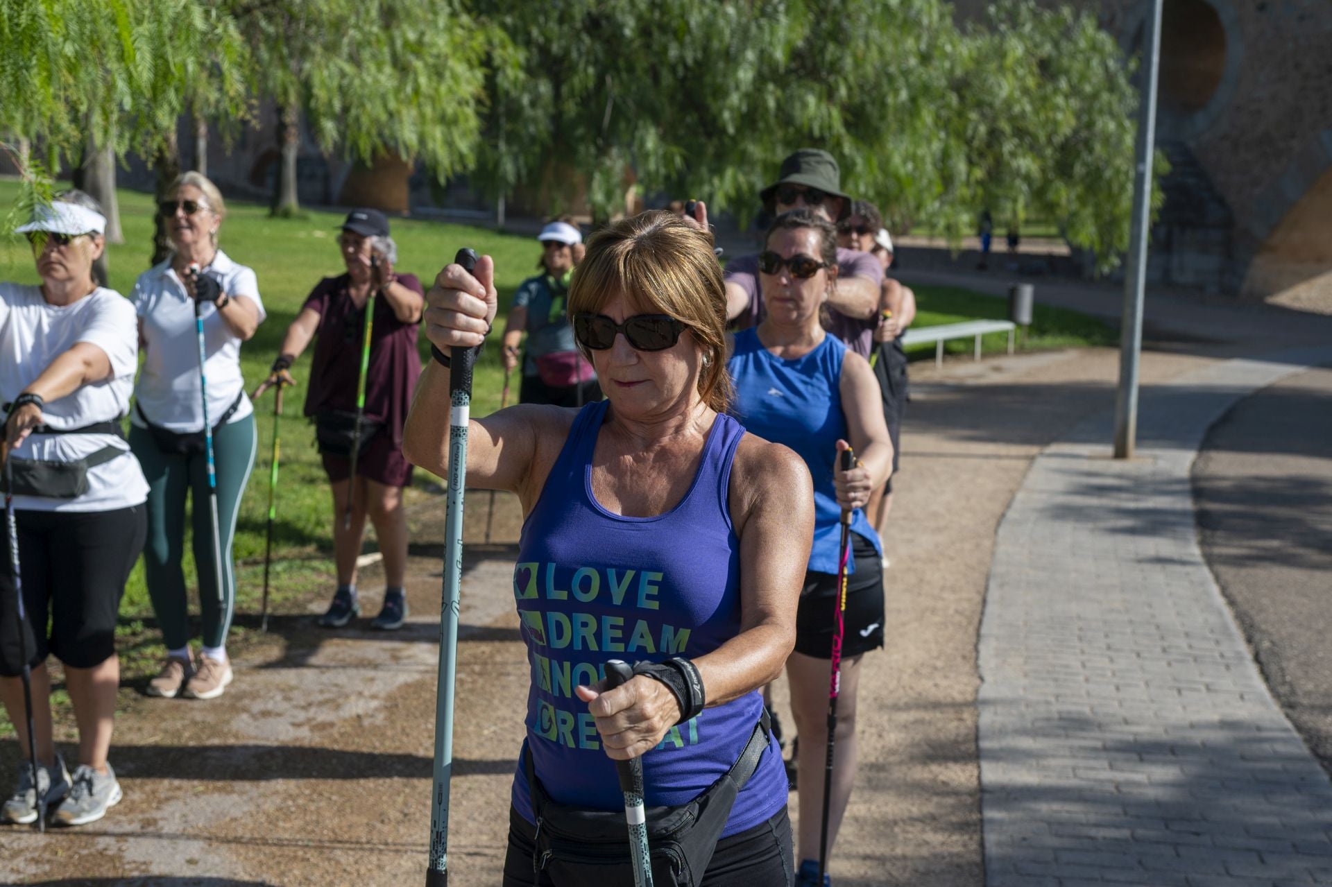 Fotos | Así practica Badajoz la marcha nórdica