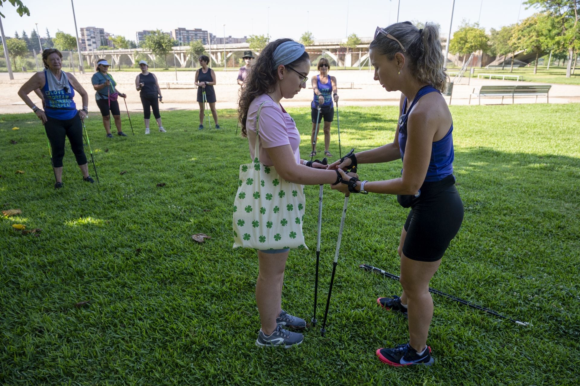 Fotos | Así practica Badajoz la marcha nórdica