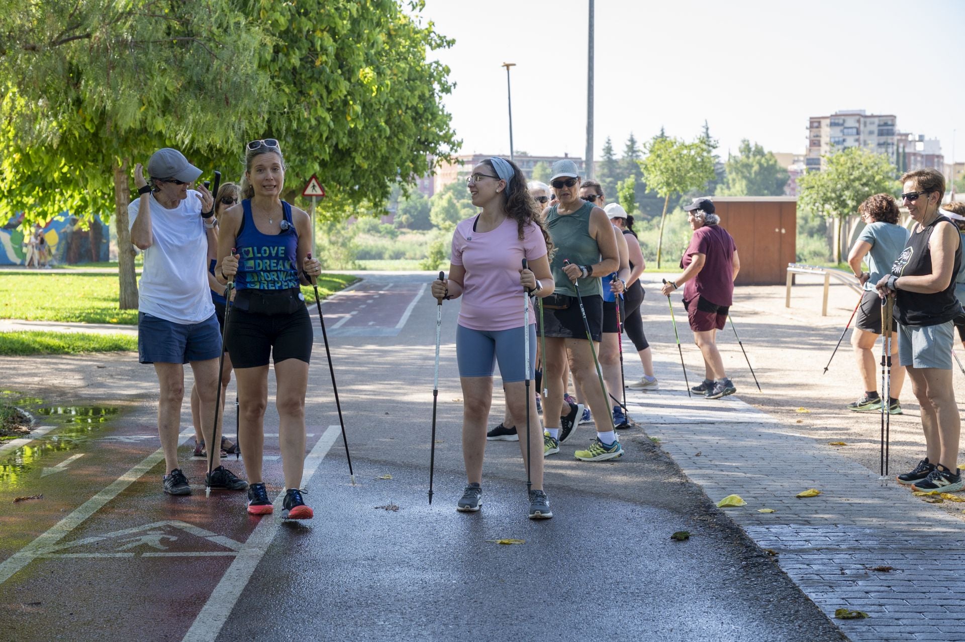 Fotos | Así practica Badajoz la marcha nórdica